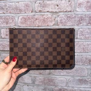 Louis Vuitton neverfull pochette damier ebene